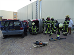 Oefening Brand Wegvervoer Auto Vaart Buitenpost